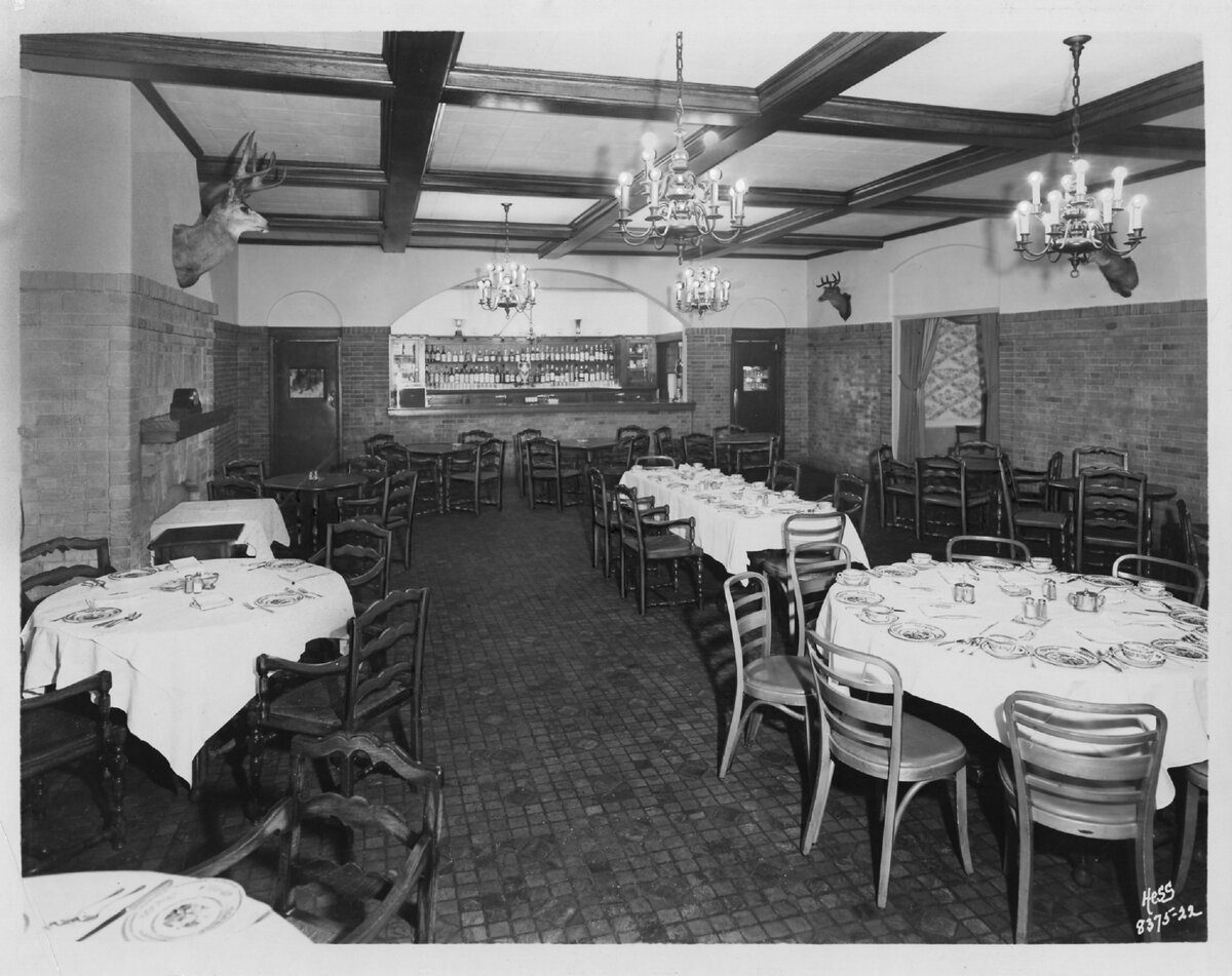 board room with long table and conference chairs
