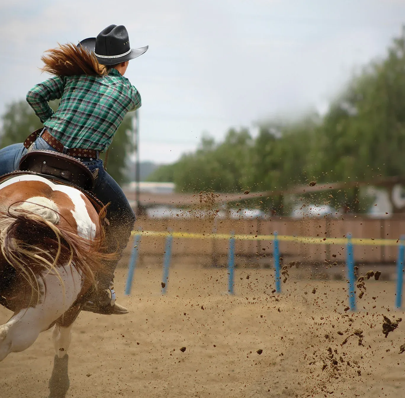 Western horse riding